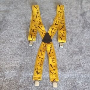 Hold Up Suspenders Tool And Measuring Tape